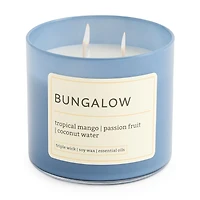 Distant Lands 14oz Bungalow 3-Wick Scented Jar Candle