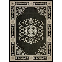 Courtyard Medallion Delight Indoor/Outdoor Rectangular Rugs