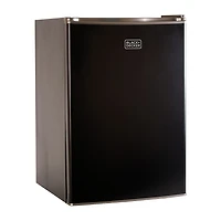 BLACK+DECKER 2.5-Cu. Ft. Compact Refrigerator - Black