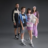 Nike Club Big Kid Girls Crew Neck Long Sleeve Sweatshirt