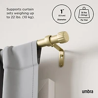 Umbra Cleo 1 Curtain Rod