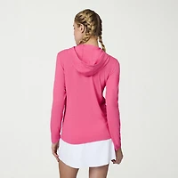 Free Country Womens Long Sleeve Moisture Wicking Zipper Active Hoodie