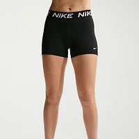 Nike Womens 3" Mid Rise Stretch Fabric Moisture Wicking Quick Dry Bike Short