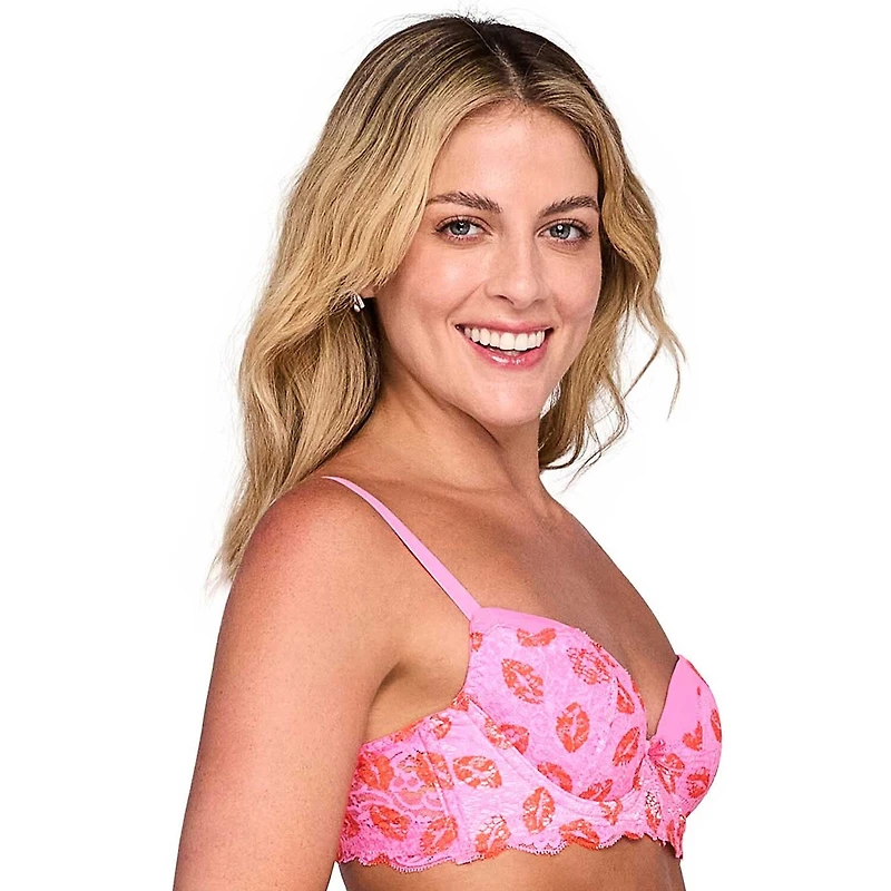 Ilusion Womens Medium Support Demi Bra 7218
