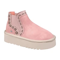 mykos™ Little & Big Kid Girls Antoinette Flat Heel Winter Boots