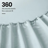 SUPERIOR® Egyptian Cotton Sateen 1000tc Deep Pocket Sheet Set