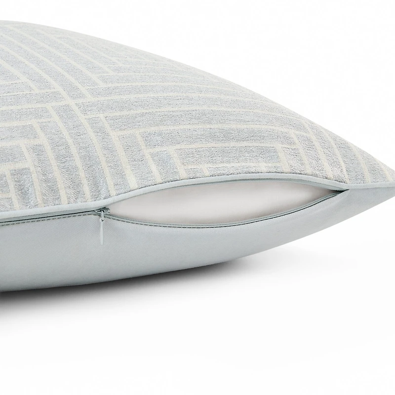 Fieldcrest Woven Geo Square Throw Pillow