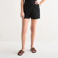 a.n.a Utility Womens 5" Highest Rise Denim Short