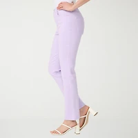 Gloria Vanderbilt Amanda Womens High Rise Stretch Fabric Tapered Leg Jean