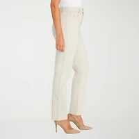 Gloria Vanderbilt Amanda Womens High Rise Stretch Fabric Tapered Leg Jean