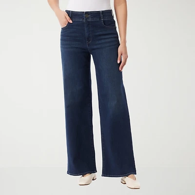 Gloria Vanderbilt Womens Wide Leg Jean