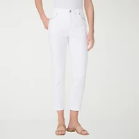 Gloria Vanderbilt Amanda Womens Straight Leg Ankle Jean