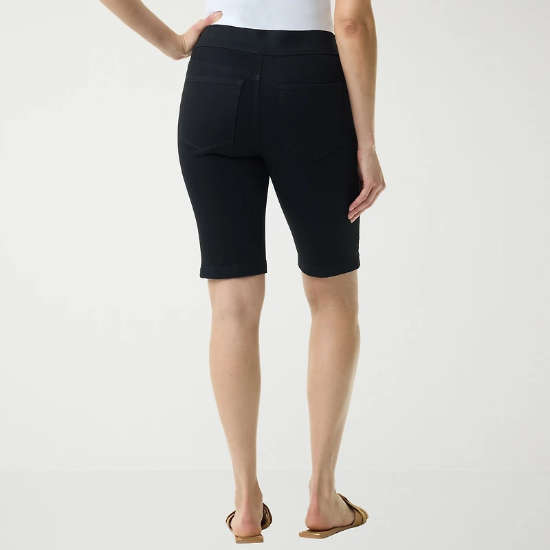 Gloria Vanderbilt Women's Amanda Pull On Denim Bermuda Short