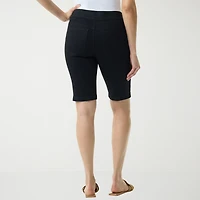 Gloria Vanderbilt Women's Amanda Pull On Denim Bermuda Short