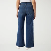 Gloria Vanderbilt Womens Wide Leg Jean