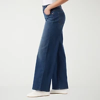 Gloria Vanderbilt Womens Wide Leg Jean