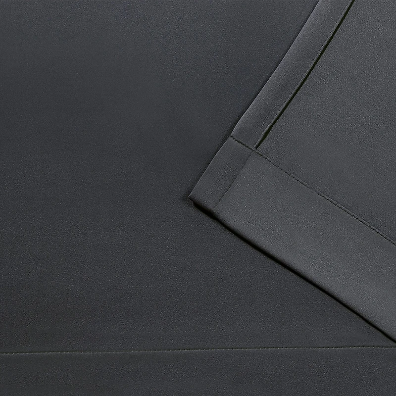 Exclusive Home Curtains Sateen Pinch Pleat Energy Saving Blackout Set of 2 Curtain Panel