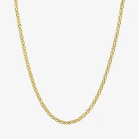 Womens 14K Gold 16 Inch Fashion Chain Necklace