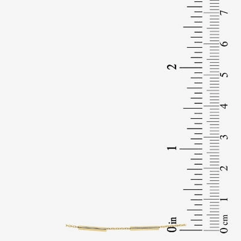 Womens 10K Gold Inch Fashion Chain Necklace