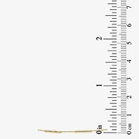Womens 10K Gold Inch Fashion Chain Necklace