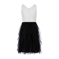Speechless Big Kid Girls Embellished Sleeveless Party Dress
