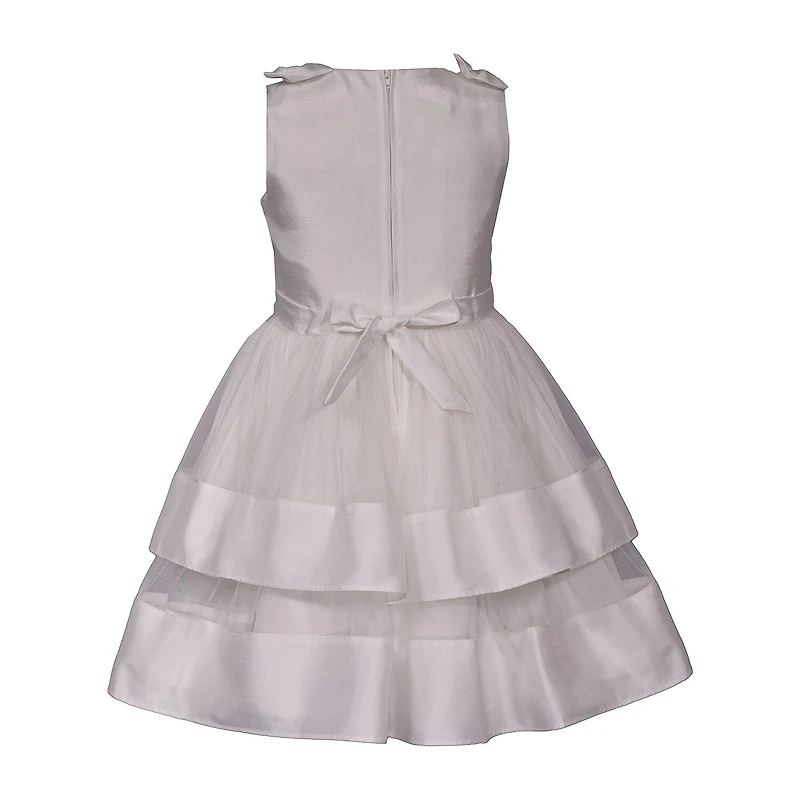 Bonnie Jean Little & Big Kid Girls Sleeveless Flower Girl Fit + Flare Dress