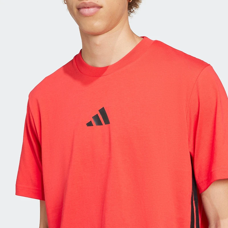 adidas Mens Crew Neck Short Sleeve Active T-Shirt