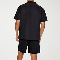 Forever 21 Mens Short Sleeve Regular Fit Button-Down Shirt