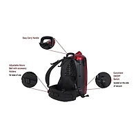Atrix Hepa Backpack Cannister Vacuum