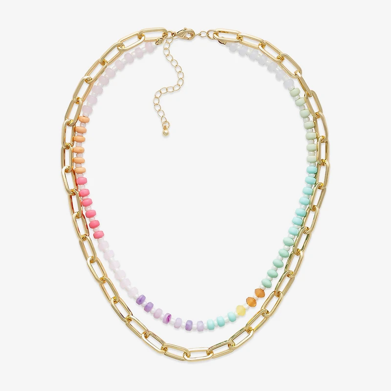 Bijoux Bar Womens 18 Inch Strand Necklace