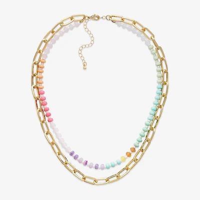 Bijoux Bar Womens 18 Inch Strand Necklace