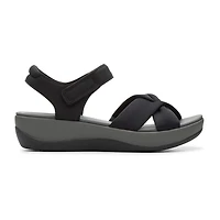 Clarks Cloudsteppers Womens Arla Daisy Wedge Sandals