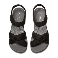 Clarks Cloudsteppers Womens Arla Daisy Wedge Sandals