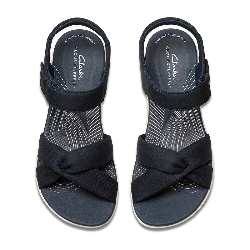 Clarks Cloudsteppers Womens Arla Daisy Wedge Sandals