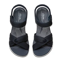 Clarks Cloudsteppers Womens Arla Daisy Wedge Sandals