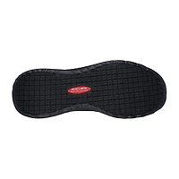 Skechers Hands Free Slip-Ins Squad Chaos Sr Urgran Mens Moc Closed Toe Work Shoes
