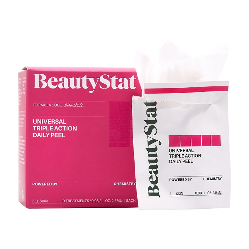 BeautyStat Universal Triple Action Peel Pads 10 Pack