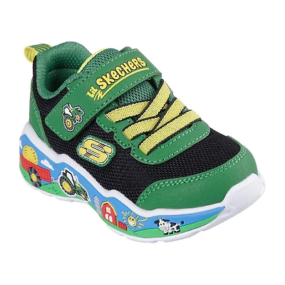 Skechers Play Scene Barn-Squad Buddies Toddler Boys Sneakers