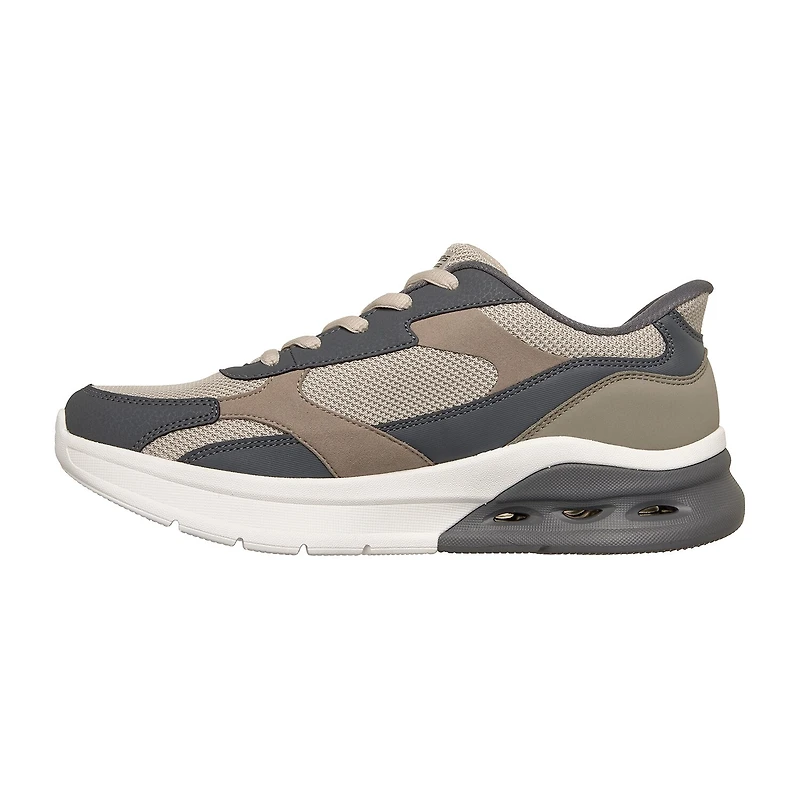 Skechers Bobs Hands Free Slip-Ins Sport Arc Waves 2.0-Class Order Mens Walking Shoes