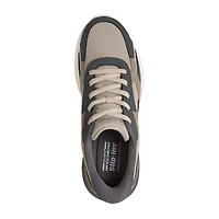 Skechers Bobs Hands Free Slip-Ins Sport Arc Waves 2.0-Class Order Mens Walking Shoes
