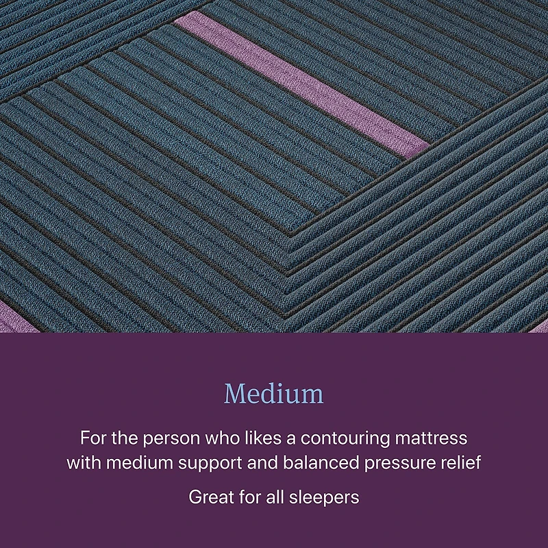Beautyrest World Class Level Three 13" Medium Tight Top - Mattress + Adjustable Base