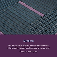 Beautyrest World Class Level Three 13" Medium Tight Top - Mattress + Adjustable Base