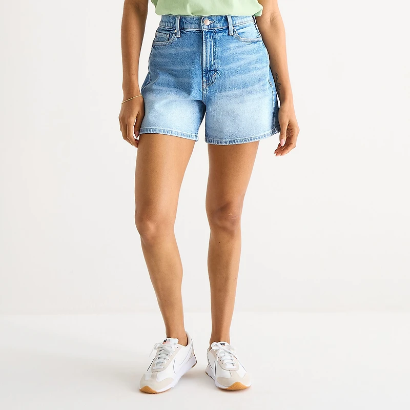 A.N.A A-Line Womens Highest Rise 5" Denim Short