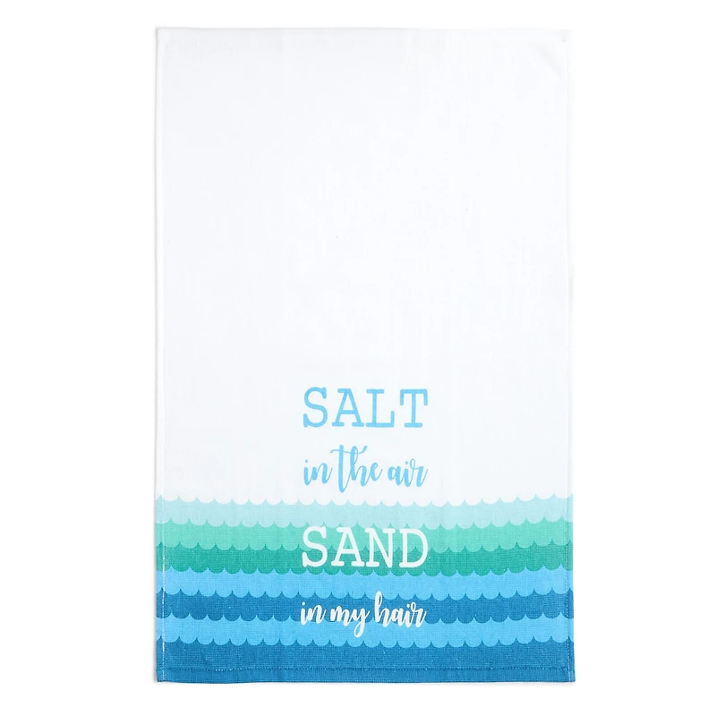 Homewear Coastal Salt In The Air 2-pc. Kitchen Towel Set