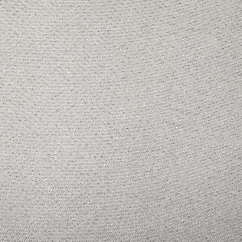 Regal Home Delaney Diamond Grommet Top Embossed Blackout Set of 2 Curtain Panel