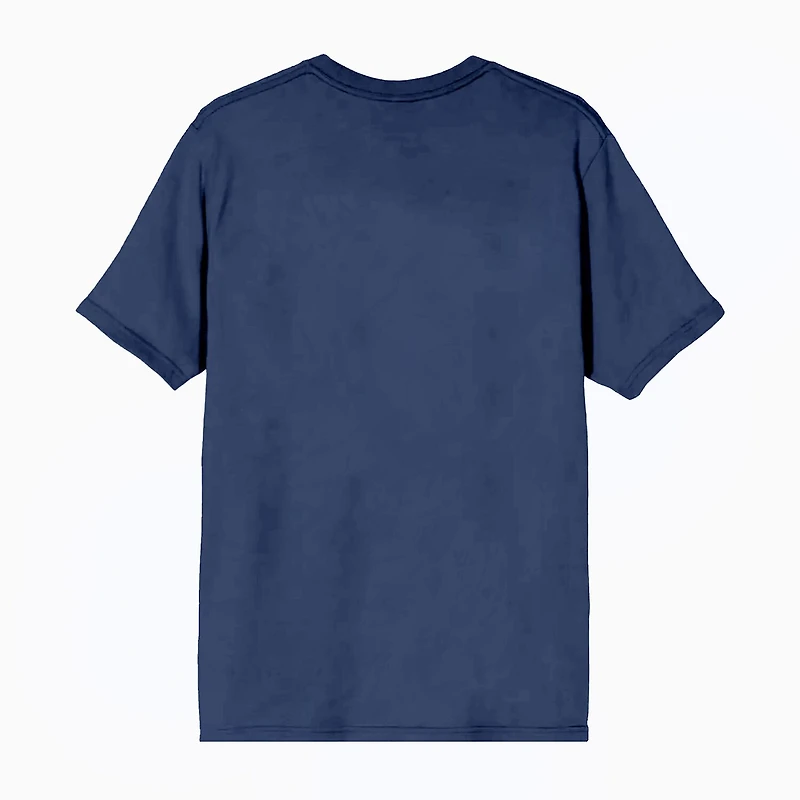 Mens Crew Neck Short Sleeve Regular Fit Captain America Marvel Graphic T-Shirt