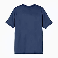 Mens Crew Neck Short Sleeve Regular Fit Captain America Marvel Graphic T-Shirt