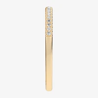 G-H / Si1-Si2) Womens 1/ CT. T.W. Lab Grown White Diamond 14K Gold Wedding Band