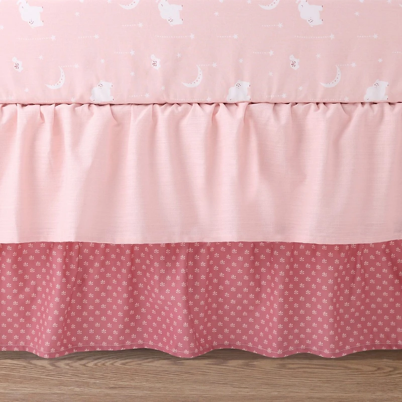 The Peanutshell Organic Safari  Oasis 4-pc. Crib Bedding Set