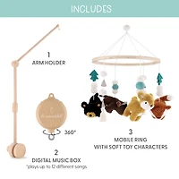 The Peanutshell Western Woods Baby Mobile